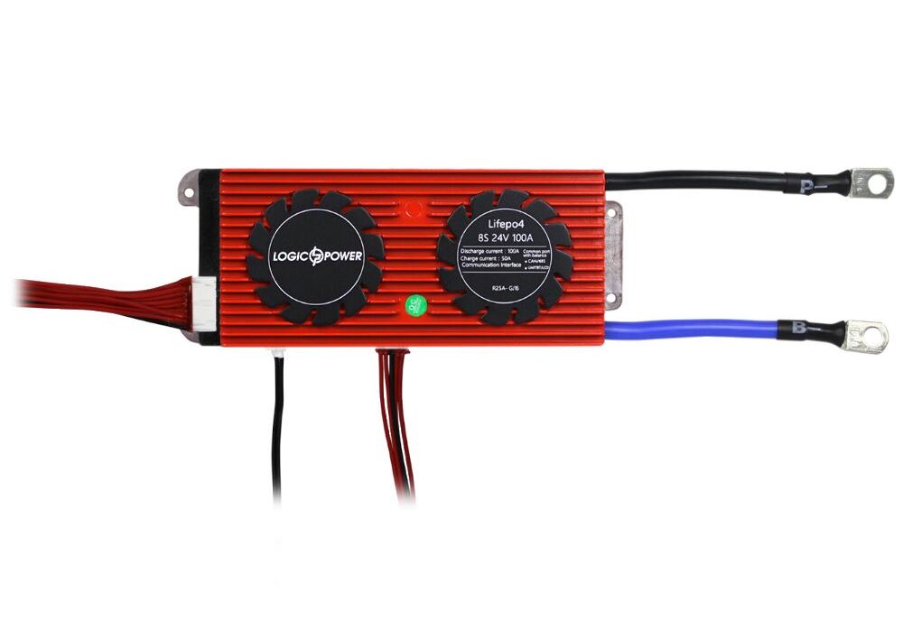 Smart BMS плата LP LiFePO4 24V 8S Dis 100A Ch 50A UART+RS485+CAN