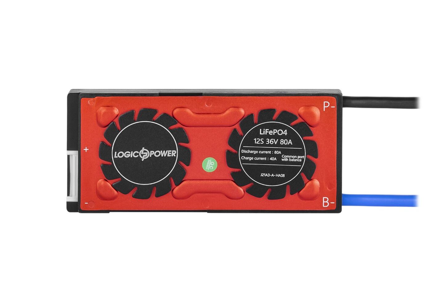 BMS плата LP LiFePO4 36V 12S Dis 80A Ch 40A