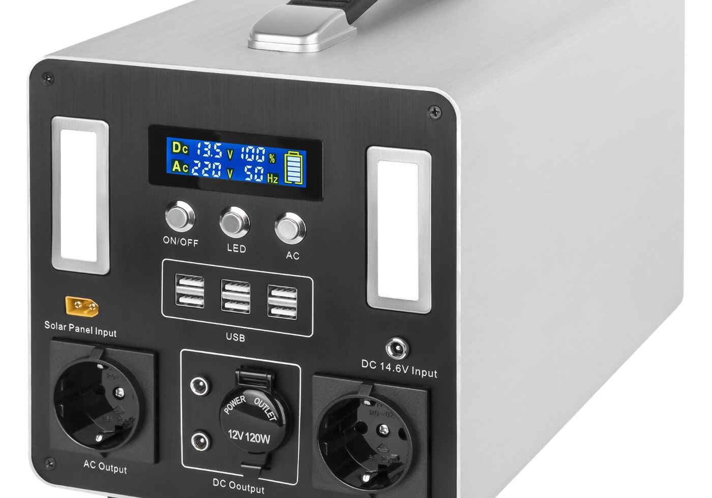 Багатофункціональна портативна зарядна станція LP CHARGER MPPT 1000 Max (1000W, 960Wh)