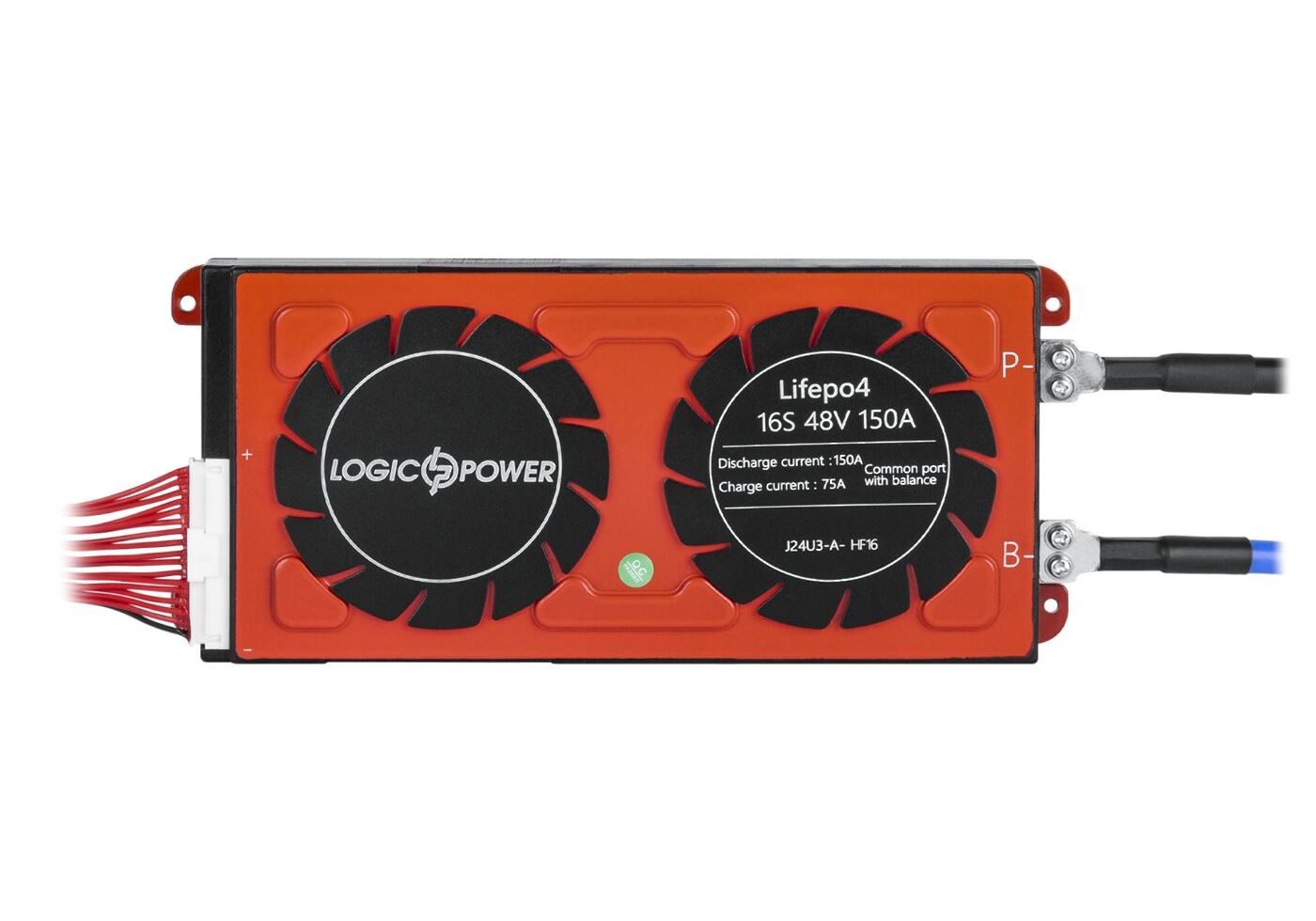 BMS плата LP LiFePO4 48V 16S Dis 150A Ch 75A