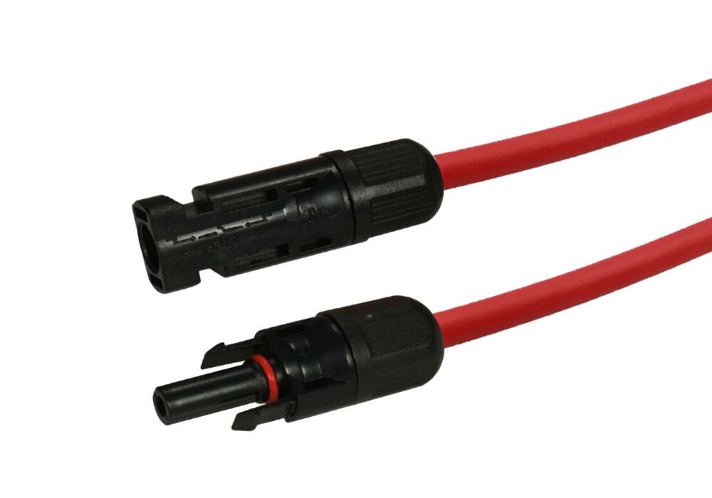 Кабель для сонячних електростанцій H1Z2Z2-K 1*4 30 м червоний (мама/тато)