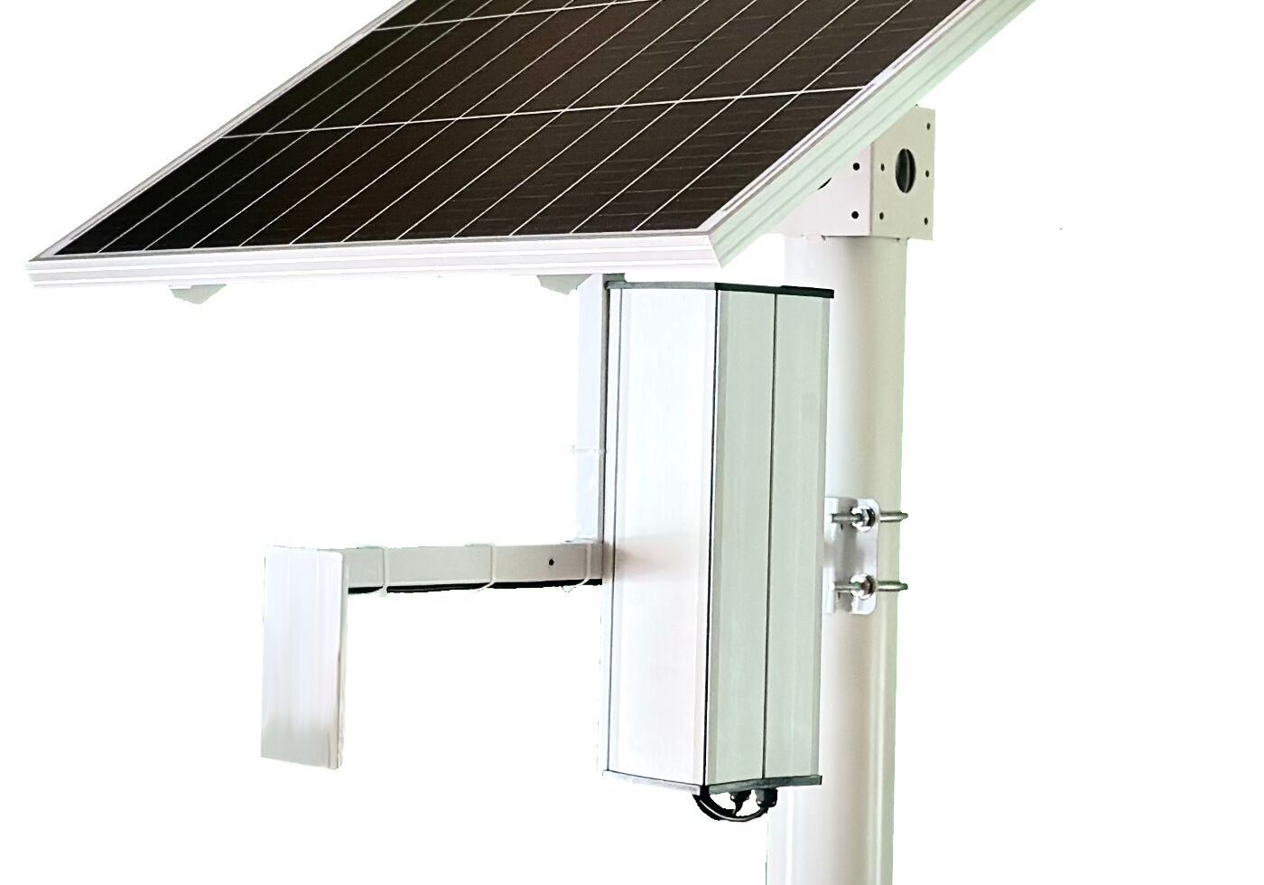 Сонячна панель для відеоспостереження з акумулятором GreenVision GV-002-80W-25Ah LifePO4