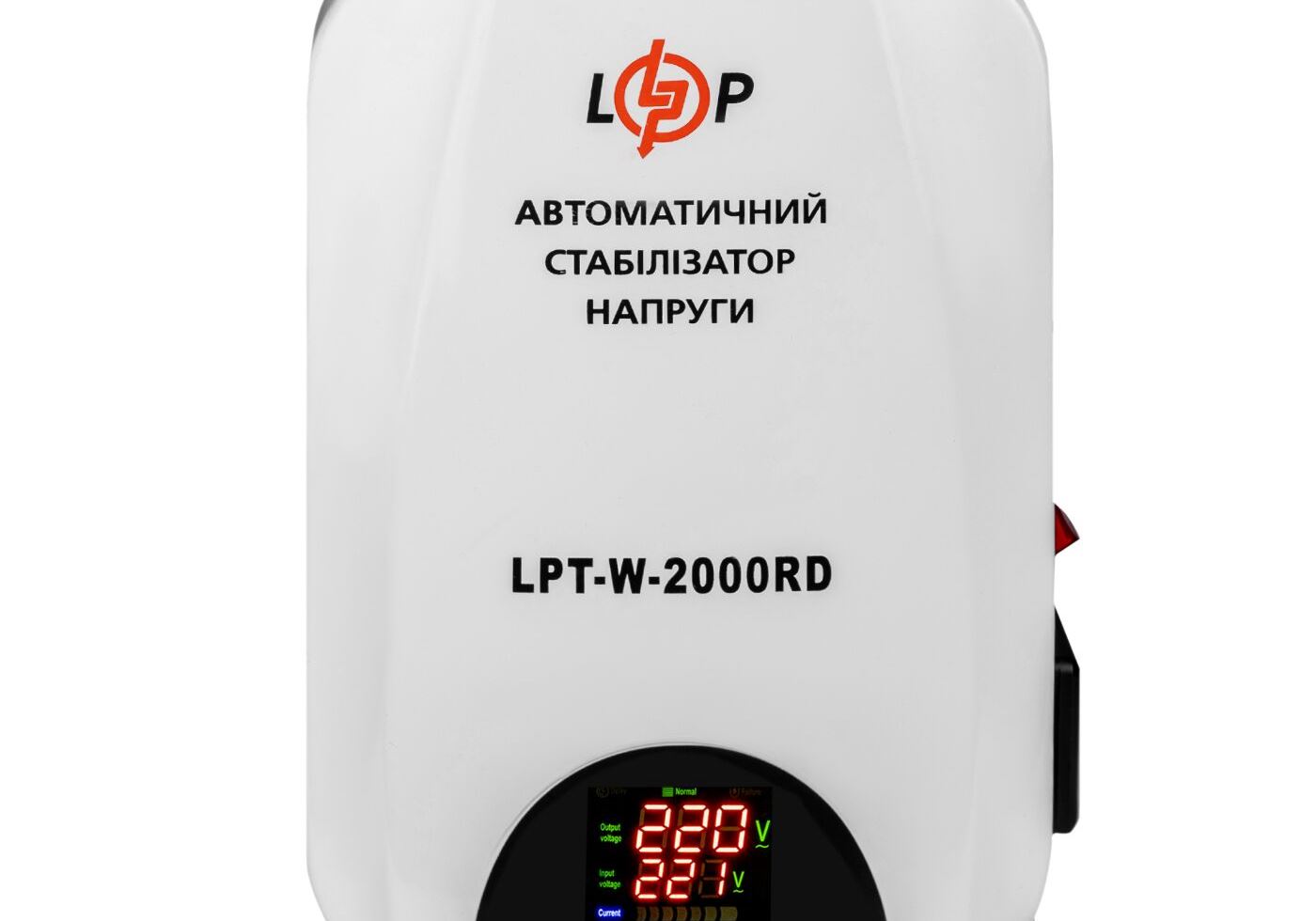 Стабілізатор напруги LPT-W-2000RD (1400Вт)