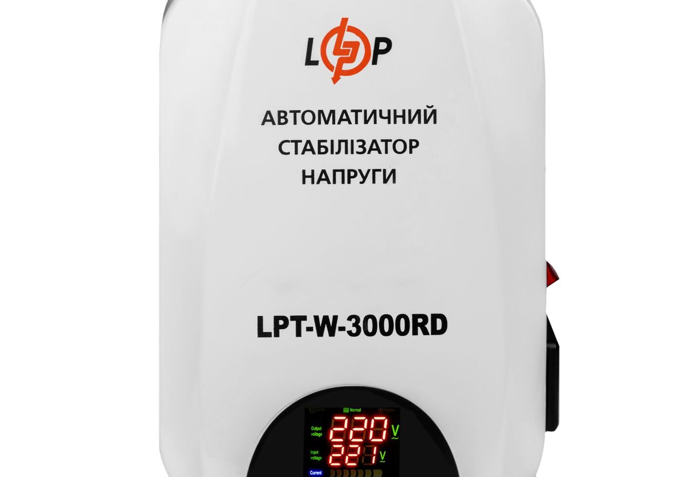 Стабілізатор напруги LPT-W-3000RD (2100Вт)
