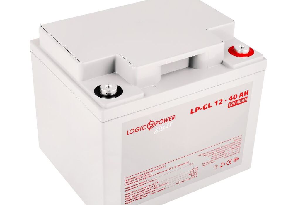 Акумулятор гелевий LP-GL 12V - 40 Ah Silver