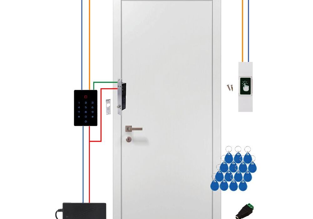 Комплект СКУД WIFI з електроригельним замком GV-504