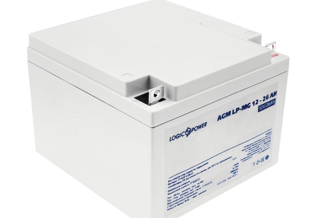 Акумулятор мультигелевий LP-MG 12V - 26 Ah Silver
