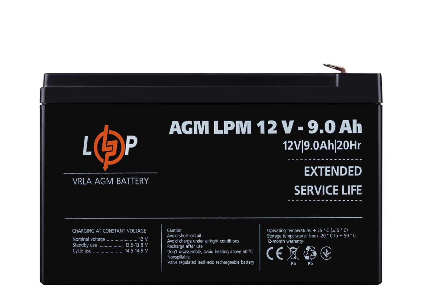 Блок безперебійного живлення у боксі з АКБ GV-007-UPS-A-1203-8A-9Ah