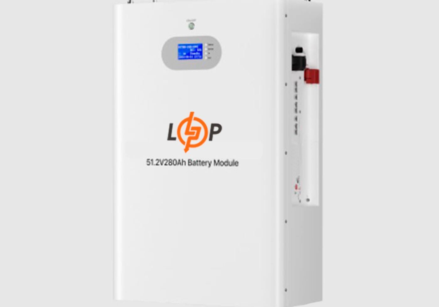 Акумулятор LP LiFePO4 51,2V - 280 Ah (14336 Wh) (Smart BMS 200A) с LCD AB RS485/CAN