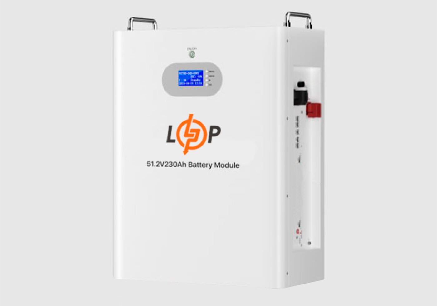 Акумулятор LP LiFePO4 51,2V - 230 Ah (11776Wh) (Smart BMS 200A) с LCD AB RS485/CAN