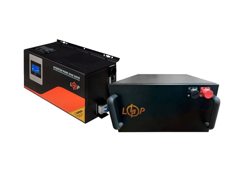 Комплект резервного живлення LP(LogicPower) ДБЖ + літієва (LiFePO4) батарея (UPS W8500 + АКБ LiFePO4 11776W)