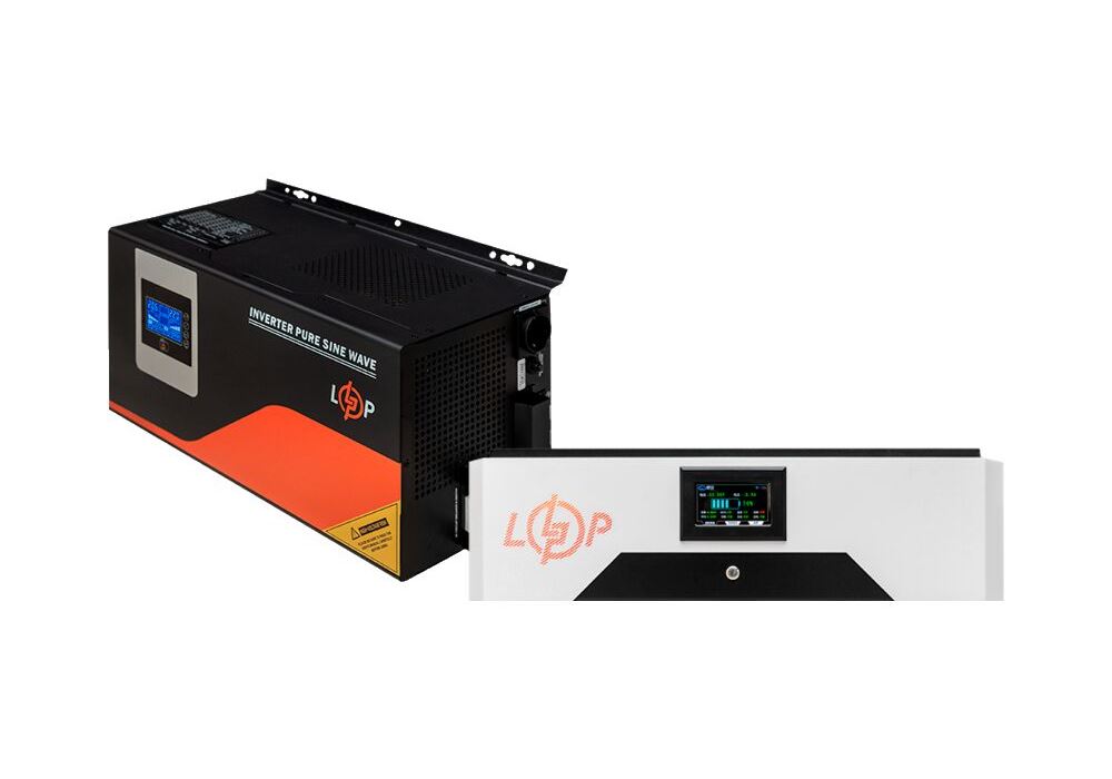 Комплект резервного живлення LP(LogicPower) ДБЖ + літієва (LiFePO4) батарея (UPS W12000 + АКБ LiFePO4 14336W)