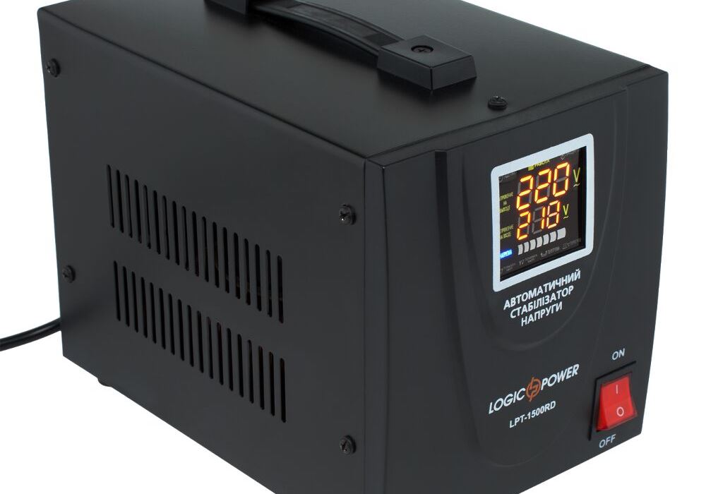 Стабілізатор напруги LPT-1500RD BLACK (1050W)
