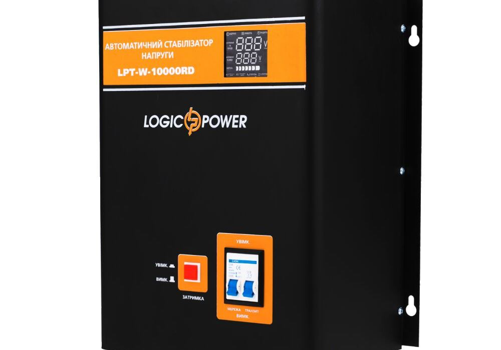 Стабілізатор напруги LPT-W-10000RD BLACK (7000W)