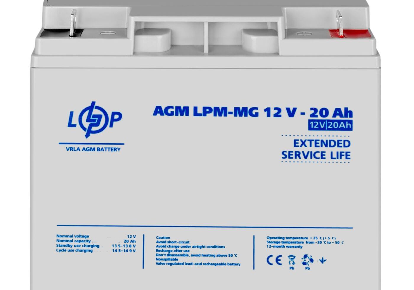 Акумулятор мультигелевий AGM LPM-MG 12V - 20 Ah для Mercedes