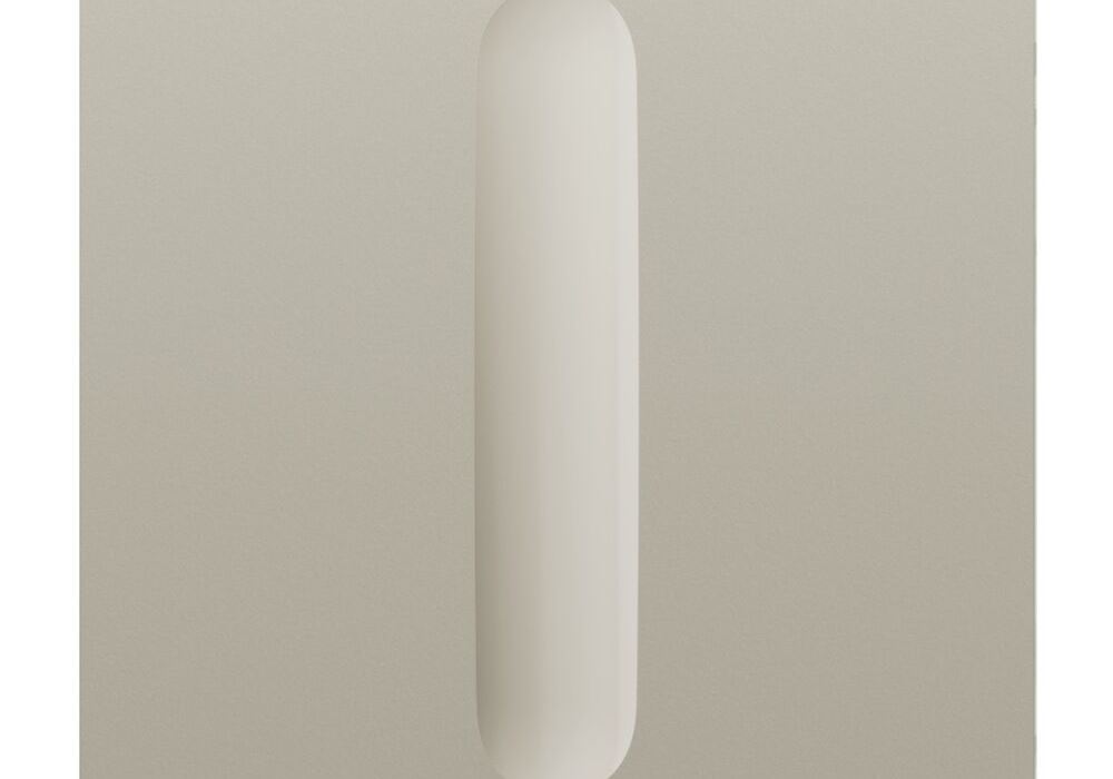 Центральна кнопка для димерного вимикача Ajax CenterButton (Dimmer) Ivory