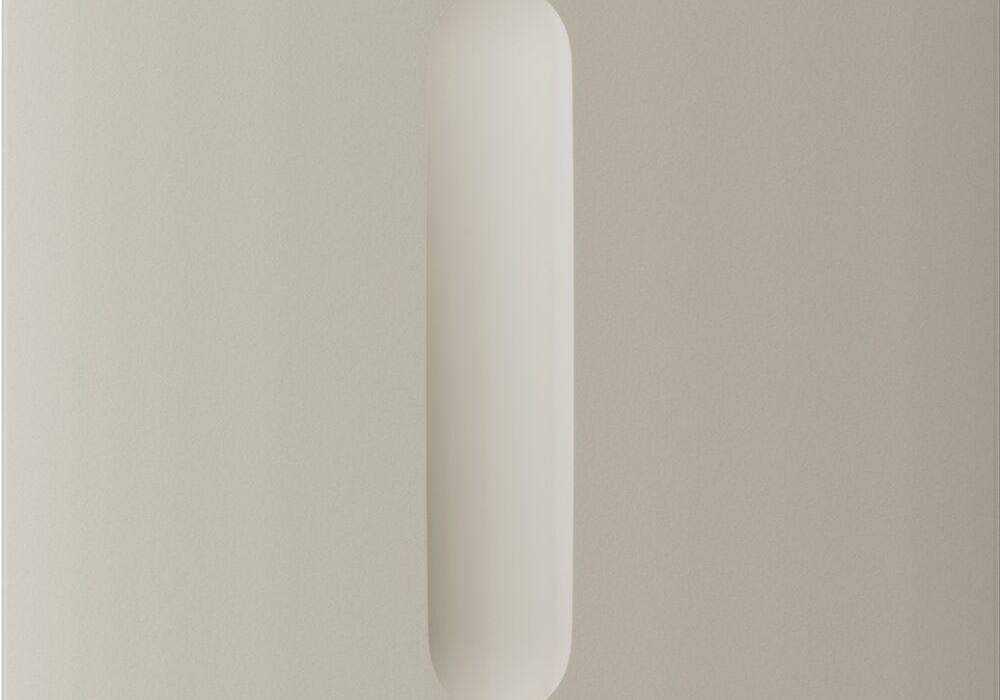 Центральна кнопка для димерного вимикача Ajax CenterButton (Dimmer) vertical Ivory