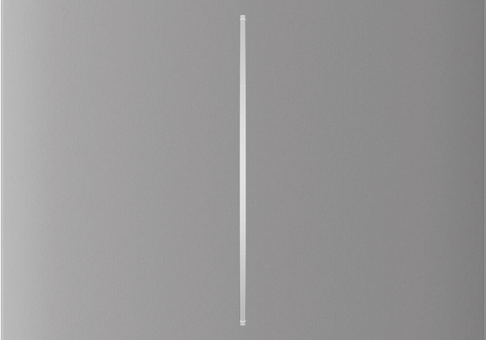 Центральна кнопка для двоклавішного вимикача Ajax CenterButton (2-gang) vertical Fog