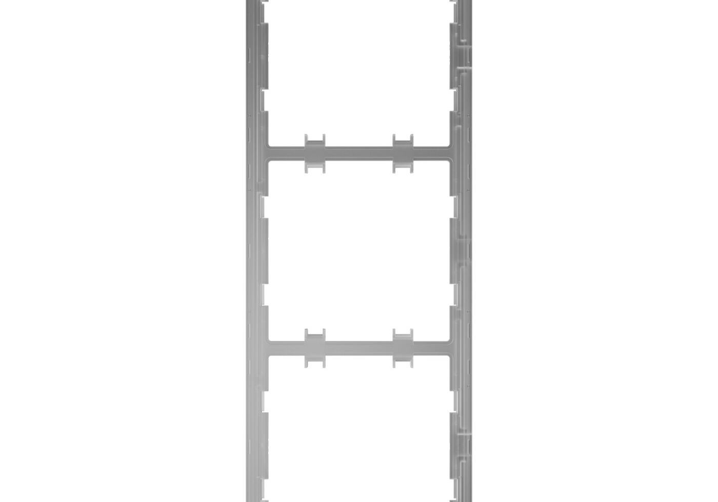Рамка для 3-х вимикачів/розеток Ajax Frame (3 seats) vertical