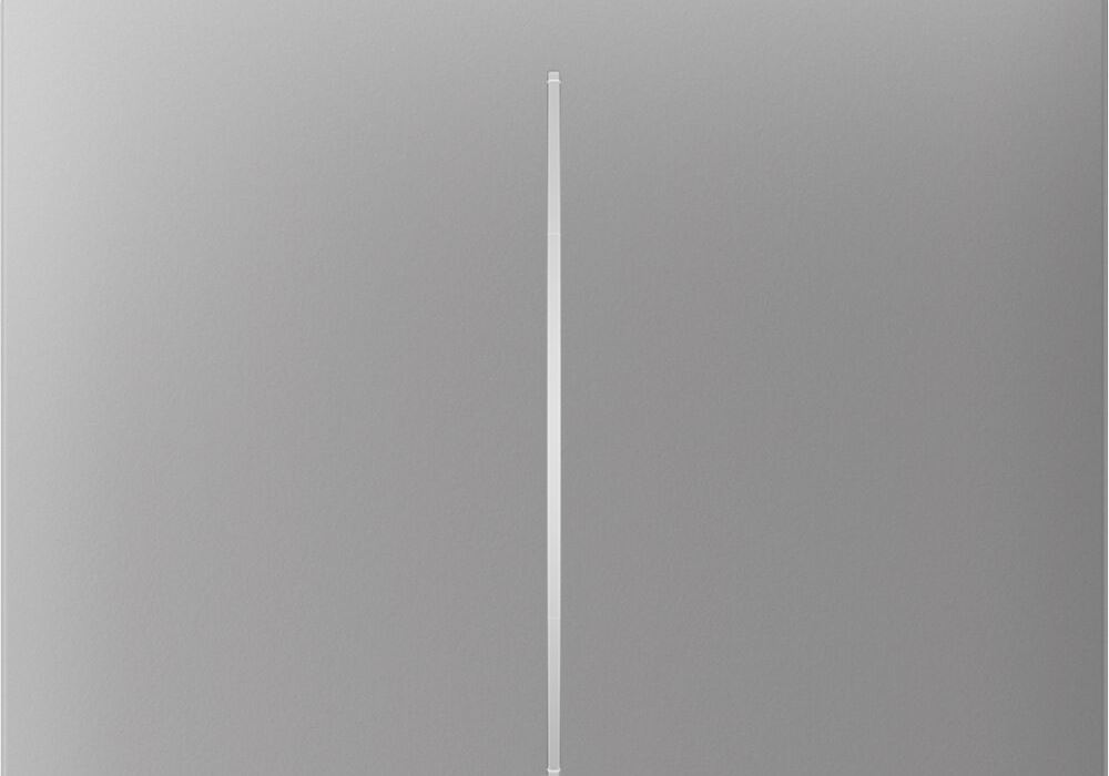 Бічна кнопка для двоклавішного вимикача Ajax SideButton (2-gang) vertical Fog