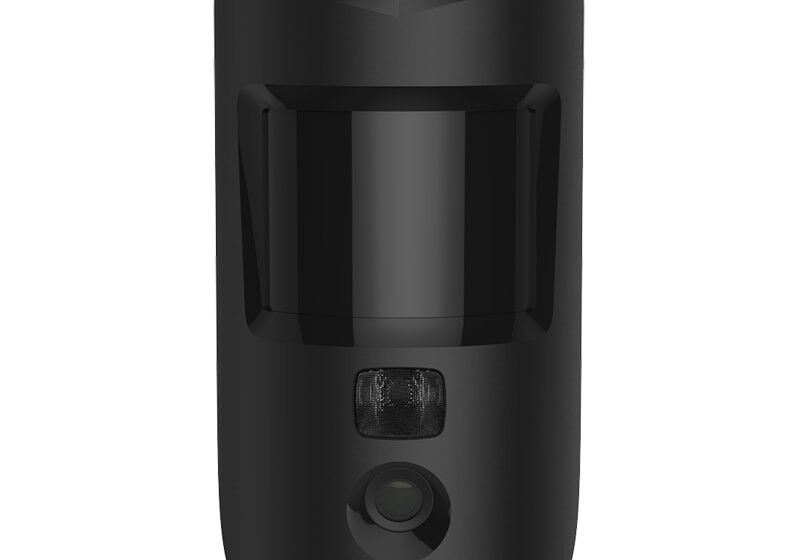 Бездротовий датчик руху Ajax HDR MotionCam (PhOD) з підтримкою фотоверифікації тривог, функцій «Фото за запитом» і «Фото за сценарієм» Black (MotionCam (PhOD))