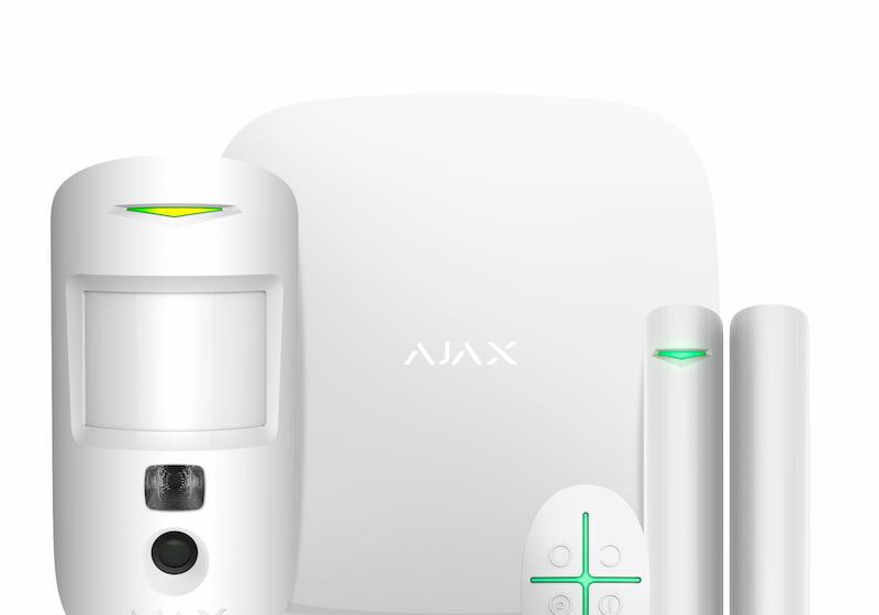 Комплект охоронної сигналізації Ajax HDR StarterKit Cam White (StarterKit Cam)