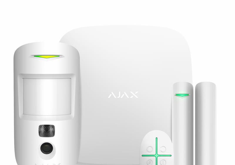 Комплект охоронної сигналізації Ajax HDR StarterKit Cam Plus White (StarterKit Cam Plus)