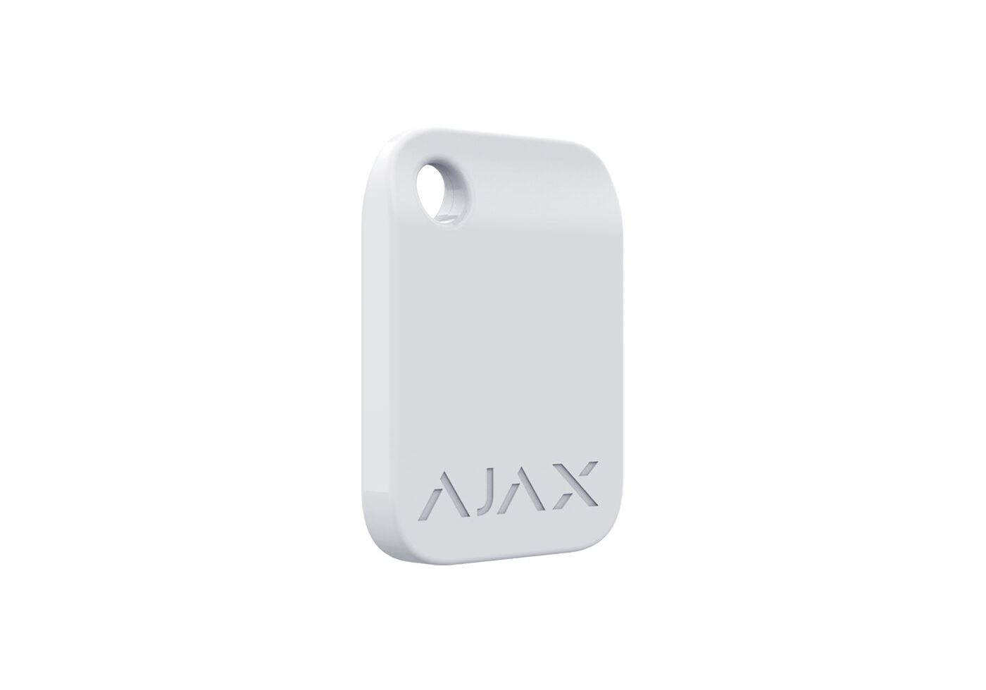 Брелок для управління охоронною системою Ajax Tag 100 шт. White
