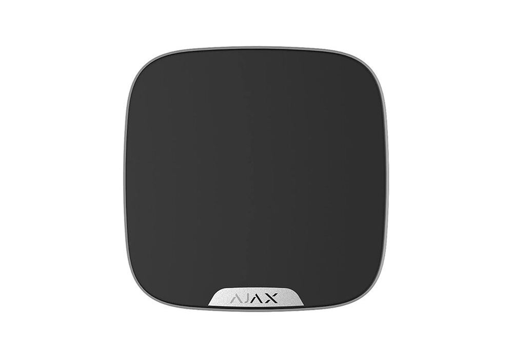 Лицьова панель Ajax Brandplate для брендування вуличної сирени StreetSiren DoubleDeck (10 шт.) Black