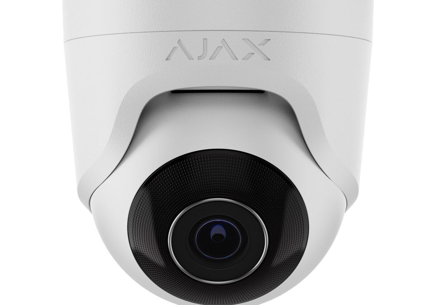 Дротова охоронна IP-камера Ajax TurretCam (5 Mp/2.8 mm) White