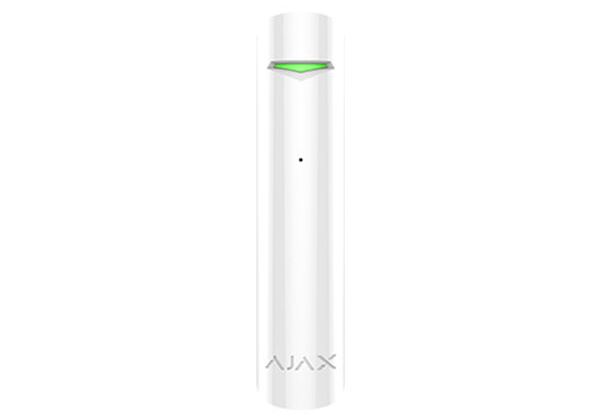 Бездротовий датчик розбиття скла Ajax GlassProtect White