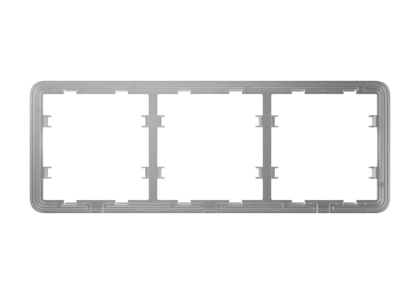 Рамка для 3-х вимикачів/розеток Ajax Frame (3 seats)