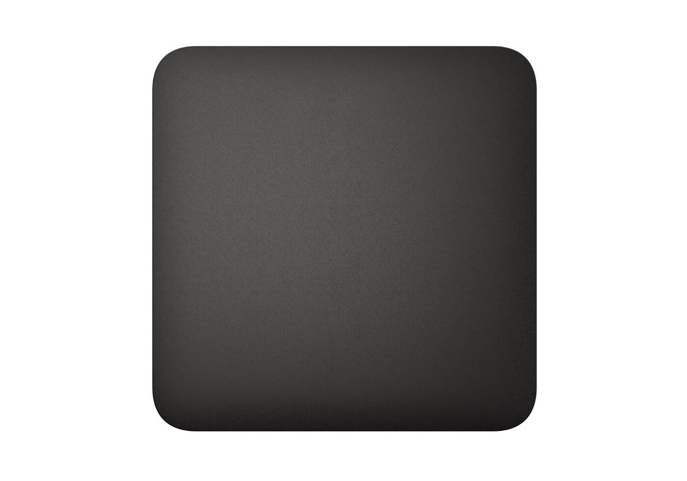 Кнопка для одноклавішного чи прохідного вимикача Ajax SoloButton (1-gang / 2-way) Black