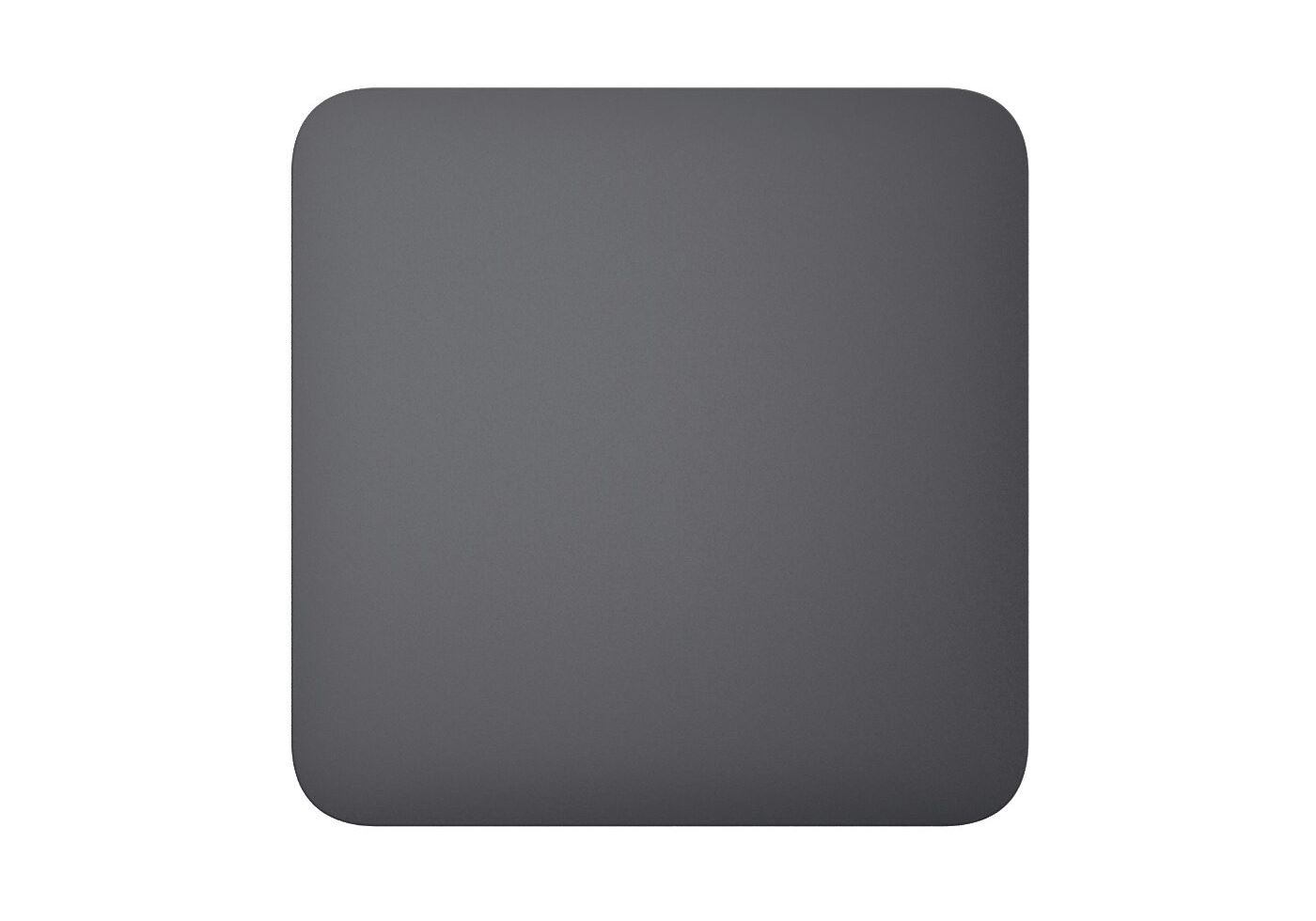 Кнопка для одноклавішного чи прохідного вимикача Ajax SoloButton (1-gang / 2-way) Graphite