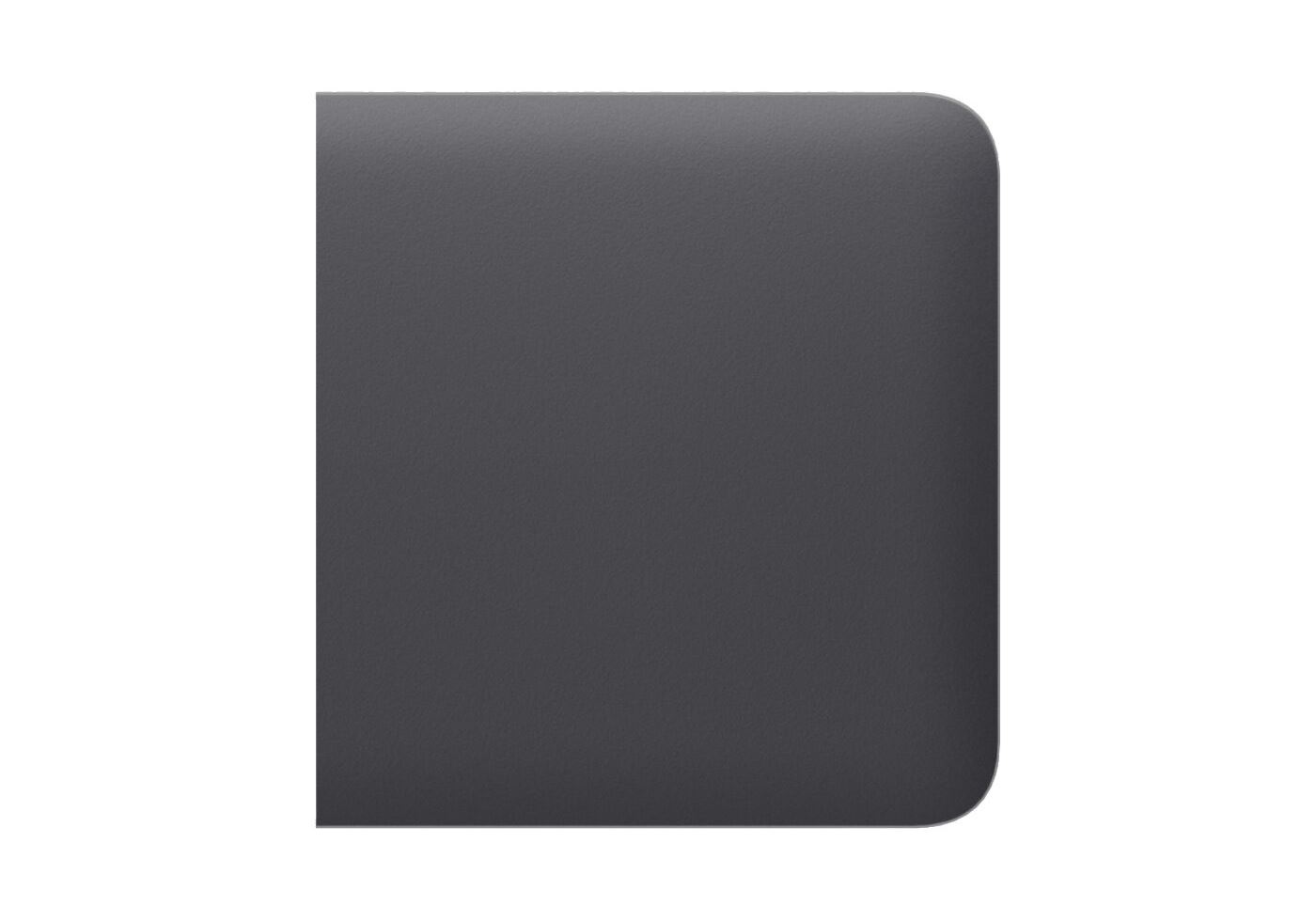 Бічна кнопка для одноклавішного чи прохідного вимикача Ajax SideButton (1-gang / 2-way) Graphite