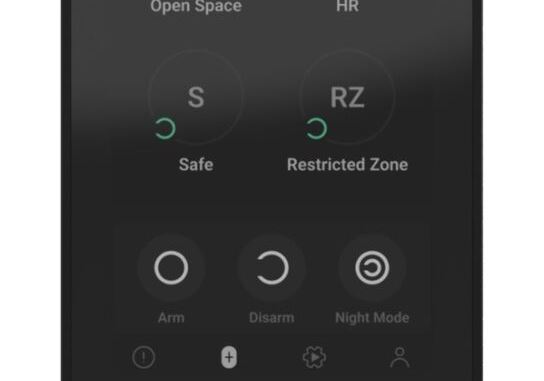 Бездротова клавіатура з сенсорним екраном Ajax KeyPad TouchScreen Black