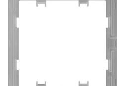Рамка для 5-х вимикачів/розеток Ajax Frame (5 seats) vertical